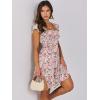 imageANRABESS Womens Summer Casual Sleeveless Square Neck Dress 2025 Smocked Ruffle Backless Boho Beach Cute Teen Short SundressPrint Floral