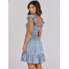 imageANRABESS Womens Summer Casual Sleeveless Square Neck Dress 2025 Smocked Ruffle Backless Boho Beach Cute Teen Short SundressPrint Floral Blue