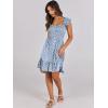 imageANRABESS Womens Summer Casual Sleeveless Square Neck Dress 2025 Smocked Ruffle Backless Boho Beach Cute Teen Short SundressPrint Floral Blue