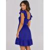 imageANRABESS Womens Summer Casual Sleeveless Square Neck Dress 2025 Smocked Ruffle Backless Boho Beach Cute Teen Short SundressRoyal Blue