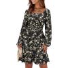 Black Floral