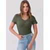 imageANRABESS Women Short Sleeve V Neck Ribbed Knit Fitted Shirts Basic Tees Tops 2025 Summer Casual TShirts Going Out OutfitsArmy Green