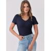 imageANRABESS Women Short Sleeve V Neck Ribbed Knit Fitted Shirts Basic Tees Tops 2025 Summer Casual TShirts Going Out OutfitsNavy Blue