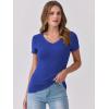 imageANRABESS Women Short Sleeve V Neck Ribbed Knit Fitted Shirts Basic Tees Tops 2025 Summer Casual TShirts Going Out OutfitsRoyal Blue