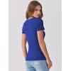 imageANRABESS Women Short Sleeve V Neck Ribbed Knit Fitted Shirts Basic Tees Tops 2025 Summer Casual TShirts Going Out OutfitsRoyal Blue
