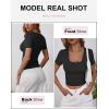 imageANRABESS Womens 2025 Spring Summer Short Sleeve Tops Ribbed Knit Henley Button Up Slim Fit Basic Casual T Shirts BlouseBlack