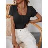 imageANRABESS Womens 2025 Spring Summer Short Sleeve Tops Ribbed Knit Henley Button Up Slim Fit Basic Casual T Shirts BlouseBlack