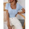 imageANRABESS Womens 2025 Spring Summer Short Sleeve Tops Ribbed Knit Henley Button Up Slim Fit Basic Casual T Shirts BlouseBlue