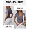 imageANRABESS Womens 2025 Spring Summer Short Sleeve Tops Ribbed Knit Henley Button Up Slim Fit Basic Casual T Shirts BlouseCharcoal
