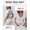 imageANRABESS Womens 2025 Spring Summer Short Sleeve Tops Ribbed Knit Henley Button Up Slim Fit Basic Casual T Shirts BlouseGrey
