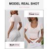 imageANRABESS Womens 2025 Spring Summer Short Sleeve Tops Ribbed Knit Henley Button Up Slim Fit Basic Casual T Shirts BlouseLight Beige