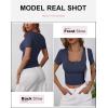 imageANRABESS Womens 2025 Spring Summer Short Sleeve Tops Ribbed Knit Henley Button Up Slim Fit Basic Casual T Shirts BlouseNavy Blue