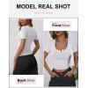 imageANRABESS Womens 2025 Spring Summer Short Sleeve Tops Ribbed Knit Henley Button Up Slim Fit Basic Casual T Shirts BlouseWhite