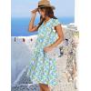 imageANRABESS Womens Summer Dress Ruffle Sleeve V Neck Midi Dresses Fashion Casual Fit Flowy Tiered Boho Beach Vacation SundressBlue Yellow Floral