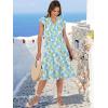 imageANRABESS Womens Summer Dress Ruffle Sleeve V Neck Midi Dresses Fashion Casual Fit Flowy Tiered Boho Beach Vacation SundressBlue Yellow Floral