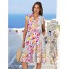 imageANRABESS Womens Summer Dress Ruffle Sleeve V Neck Midi Dresses Fashion Casual Fit Flowy Tiered Boho Beach Vacation SundressMulticolour Floral