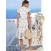 imageANRABESS Womens Summer Dress Ruffle Sleeve V Neck Midi Dresses Fashion Casual Fit Flowy Tiered Boho Beach Vacation SundressYellow Purple Floral