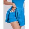 imageANRABESS Womens Tennis Athletic Pleated Summer Mini Dress 2025 Golf Workout Build in Shorts Casual Romper Short SundressBlue