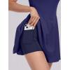 imageANRABESS Womens Tennis Athletic Pleated Summer Mini Dress 2025 Golf Workout Build in Shorts Casual Romper Short SundressDeep Blue