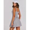 imageANRABESS Womens Tennis Athletic Pleated Summer Mini Dress 2025 Golf Workout Build in Shorts Casual Romper Short SundressGray