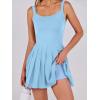 imageANRABESS Womens Tennis Athletic Pleated Summer Mini Dress 2025 Golf Workout Build in Shorts Casual Romper Short SundressSky Blue