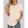imageANRABESS Oversized Tshirts for Women Summer Tops Short Sleeve Casual Loose Basic Tee Shirt Cute Outfits 2025 Trendy ClothesApricot