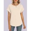 imageANRABESS Oversized Tshirts for Women Summer Tops Short Sleeve Casual Loose Basic Tee Shirt Cute Outfits 2025 Trendy ClothesApricot