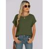 imageANRABESS Oversized Tshirts for Women Summer Tops Short Sleeve Casual Loose Basic Tee Shirt Cute Outfits 2025 Trendy ClothesArmy Green