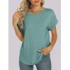 imageANRABESS Oversized Tshirts for Women Summer Tops Short Sleeve Casual Loose Basic Tee Shirt Cute Outfits 2025 Trendy ClothesCadet Blue