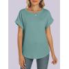 imageANRABESS Oversized Tshirts for Women Summer Tops Short Sleeve Casual Loose Basic Tee Shirt Cute Outfits 2025 Trendy ClothesCadet Blue