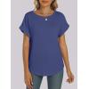 imageANRABESS Oversized Tshirts for Women Summer Tops Short Sleeve Casual Loose Basic Tee Shirt Cute Outfits 2025 Trendy ClothesGray Blue