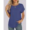 imageANRABESS Oversized Tshirts for Women Summer Tops Short Sleeve Casual Loose Basic Tee Shirt Cute Outfits 2025 Trendy ClothesGray Blue