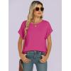 imageANRABESS Oversized Tshirts for Women Summer Tops Short Sleeve Casual Loose Basic Tee Shirt Cute Outfits 2025 Trendy ClothesHot Pink
