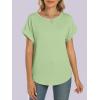 imageANRABESS Oversized Tshirts for Women Summer Tops Short Sleeve Casual Loose Basic Tee Shirt Cute Outfits 2025 Trendy ClothesLight Green