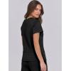 imageANRABESS Women 2 Piece Lounge Sets Summer Travel Sweat Outfits Short Sleeve Wide Leg Casual Matching Tracksuits ClothesBlack