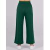 imageANRABESS Women 2 Piece Lounge Sets Summer Travel Sweat Outfits Short Sleeve Wide Leg Casual Matching Tracksuits ClothesDeep Green