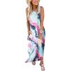 imageANRABESS Women Casual Loose Sundress Sleeveless Split Maxi Long Beach Shirt Dress Travel Vacation 2025 Summer OutfitsTie Dye Purple