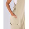 imageANRABESS Women Overalls Jumpsuits Loose Casual Dressy Sleeveless Baggy Harem Pants Romper Jumpers 2025 Trendy Summer OutfitsApricot