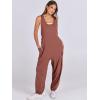 imageANRABESS Women Overalls Jumpsuits Loose Casual Dressy Sleeveless Baggy Harem Pants Romper Jumpers 2025 Trendy Summer OutfitsCaramel