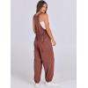 imageANRABESS Women Overalls Jumpsuits Loose Casual Dressy Sleeveless Baggy Harem Pants Romper Jumpers 2025 Trendy Summer OutfitsCaramel