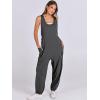 imageANRABESS Women Overalls Jumpsuits Loose Casual Dressy Sleeveless Baggy Harem Pants Romper Jumpers 2025 Trendy Summer OutfitsDeep Grey