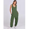 imageANRABESS Women Overalls Jumpsuits Loose Casual Dressy Sleeveless Baggy Harem Pants Romper Jumpers 2025 Trendy Summer OutfitsOlive