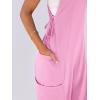 imageANRABESS Women Overalls Jumpsuits Loose Casual Dressy Sleeveless Baggy Harem Pants Romper Jumpers 2025 Trendy Summer OutfitsPink