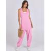 imageANRABESS Women Overalls Jumpsuits Loose Casual Dressy Sleeveless Baggy Harem Pants Romper Jumpers 2025 Trendy Summer OutfitsPink