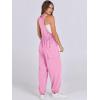 imageANRABESS Women Overalls Jumpsuits Loose Casual Dressy Sleeveless Baggy Harem Pants Romper Jumpers 2025 Trendy Summer OutfitsPink