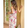 imageANRABESS Women Summer Halter Neck Sundress Sleeveless Split Side Casual Beach Travel Vacation Maxi Long Dress with PocketsFloral Blue Orange
