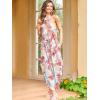 imageANRABESS Women Summer Halter Neck Sundress Sleeveless Split Side Casual Beach Travel Vacation Maxi Long Dress with PocketsFloral Blue Orange