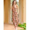 imageANRABESS Women Summer Halter Neck Sundress Sleeveless Split Side Casual Beach Travel Vacation Maxi Long Dress with PocketsPrint Yellow