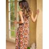imageANRABESS Women Summer Halter Neck Sundress Sleeveless Split Side Casual Beach Travel Vacation Maxi Long Dress with PocketsPrint Yellow