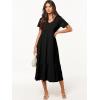 imageANRABESS Womens Summer Casual Short Sleeve T Shirts Maxi Dress Flowy V Neck Tiered Beach Vacation Sundress 2025 OutfitsBlack